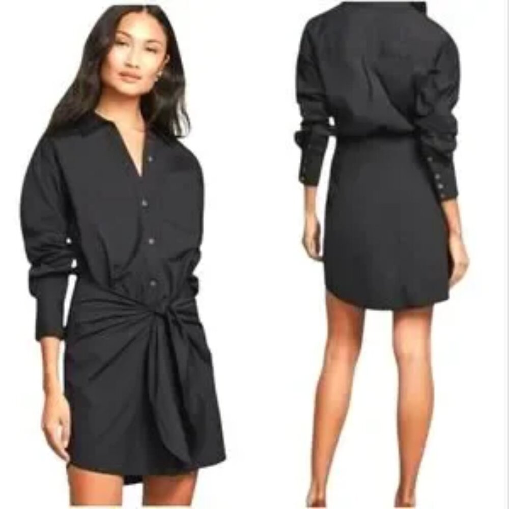 Veronica Beard Roanoke Shirt Dress w/Tie Size 4